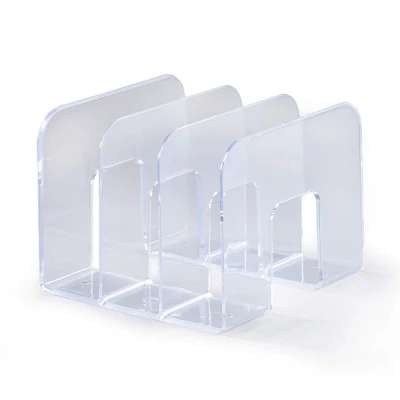 Image of Durable 1701395400 Catalogue File Trend, Magazine for Magazines and Brochures, 2 Pieces, Transparent