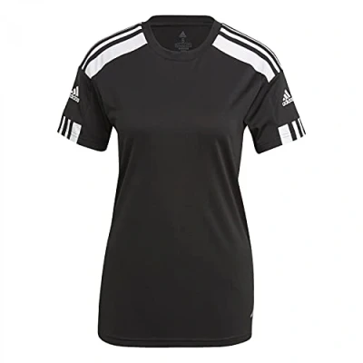 Image of adidas Performance Squadra 21 Sports Tshirt, Women&#039;s, Size: XXS, Black/white
