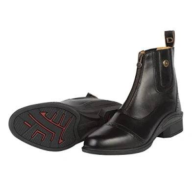 Image of Dublin Rapture Zip Paddock Boots, Black, 9 UK