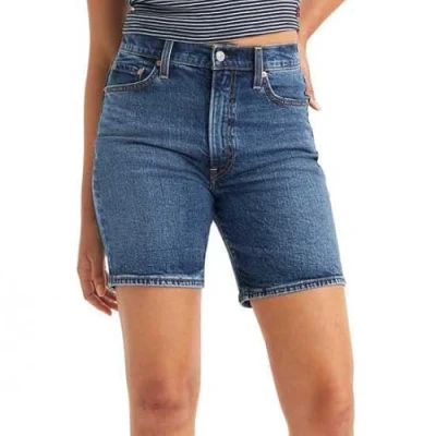 Image of Levi&#039;s Ribcage Bermuda Denim shorts, Women&#039;s, Size: 30, Bringing the basic