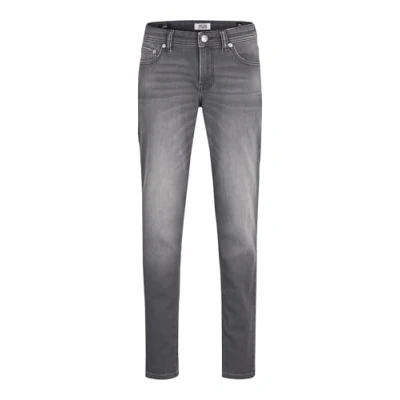 Image of Jack &amp; Jones Junior Glenn Slim fit jeans for kids, Size: 14y, Grey denim
