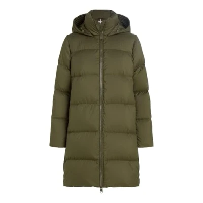 Image of Tommy Hilfiger Down coat, Women&#039;s, Size: Large, Army green