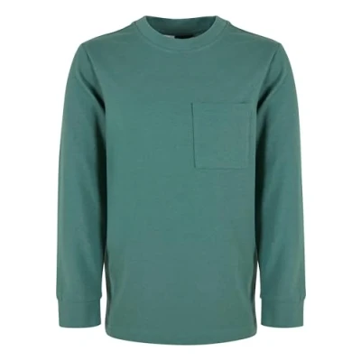 Image of Urban Classics Oversized Longsleeve Long sleeved top for kids, Size: 7 8y, Paleleaf