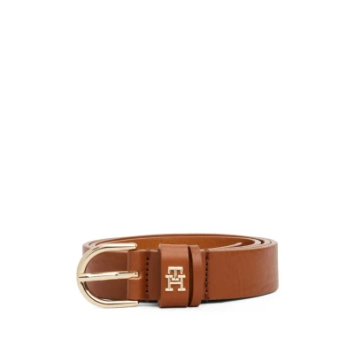Image of Tommy Hilfiger Essential Effortless Belt, Women&#039;s, Size: 30, Brown