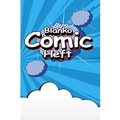 Image of blanko Comic Heft: Leere Raster Zum Selber Zeichnen I Tolles Geschenk für Liebhaber Format DIN A5 6x9 Zoll 120 Seiten
