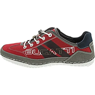 Image of bugatti Trainers, Men&#039;s, Size: 10.5, Rot Synthetics