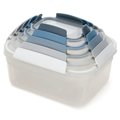 Image of Joseph Food Storage Containers Nest Lock Blue Set of 5