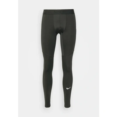 Image of Nike Performance WARM Leggings, Men&#039;s, Size: Medium, Black/(white)
