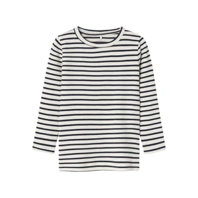Image of Name it Nmnbani Unisex Long sleeved top for kids, Size: 9 12m, Dark sapphire
