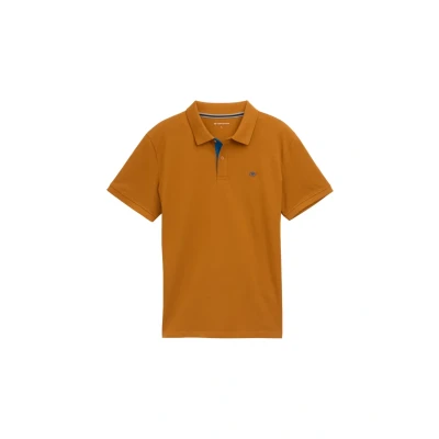 Image of TOM Tailor Basic Polo shirt, Men&#039;s, Size: Large, Braun