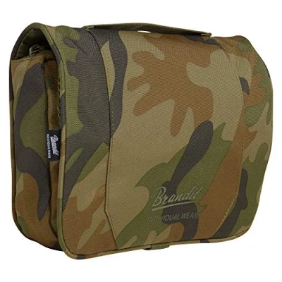 Image of Brandit Large Wash bag, Size: One Size, Woodland