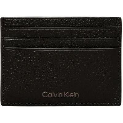Image of Calvin Klein Warmth Cardholder Wallet, Men&#039;s, Size: One Size, Black
