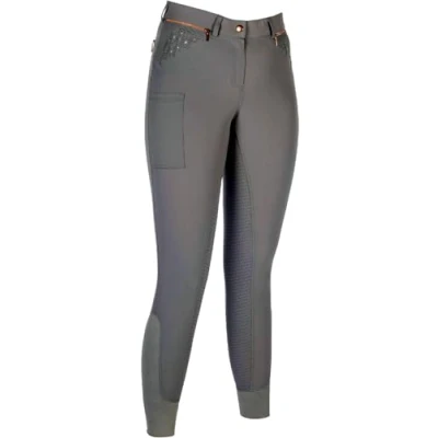 Image of HKM Riding Breeches Rosegold Sparkle