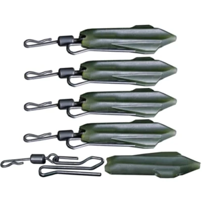 Image of RidgeMonkey Connexion Uni Lead Clip Camo Green Terminal tackle