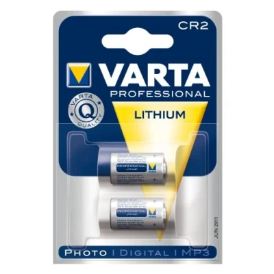 Image of Varta lithium battery cr2 3v set 2pcs 6206301402