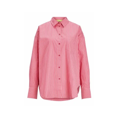 Image of JJXX Jamie Relaxed NOOS Buttondown blouse, Women&#039;s, Size: Small, Cerise