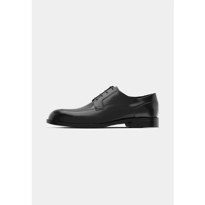 Image of BOSS Men&#039;s Tayil Derb Buvm Derby Shoes, black, 6 UK