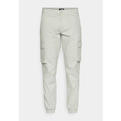 Image of Only &amp; Sons Men&#039;s Cargo Trousers, Wrought Iron, 34W / 32L