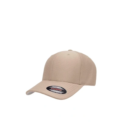 Image of Flexfit Unisex COOL DRY Calocks Cap, Size: L/XL, Khaki