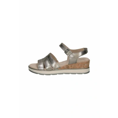 Image of Caprice Wedge sandals, Women&#039;s, Size: 360, Stone metallic shoes