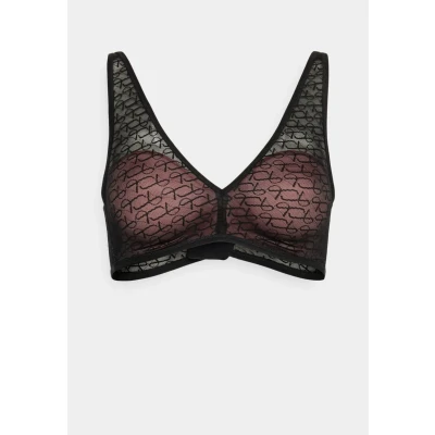 Image of Triumph Signature Sheer Triangle bra, Women&#039;s, Size: 32C, Black