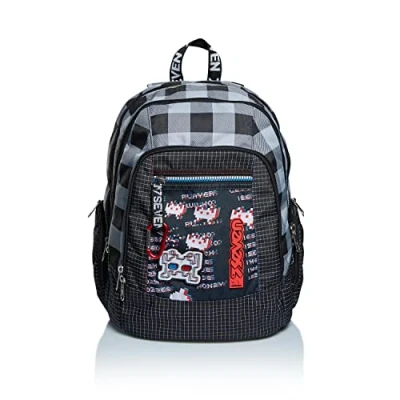 Image of Backpack JELEK FANTASY Invicta School and Leisure, Multicolour, L, American