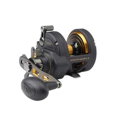 Image of Penn Fathom II Star Drag RH Marine Fishing Reel 25N