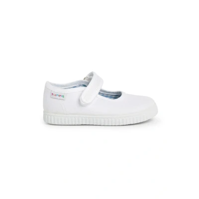 Image of Pisamonas TIRA Adherente Baby shoes for kids, Size: 4.5K/5K, Blanco Textile/synthetics