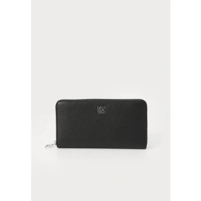 Image of HUGO Chris 2.0 ZIP Around Wallet, Women&#039;s, Size: One Size, Black