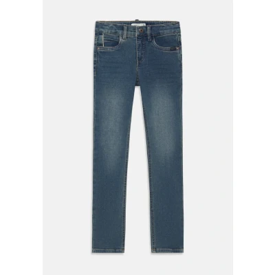 Image of Name it Nkmtheo Slim fit jeans for kids, Size: 1.5 2y, Vintage dark blue denim