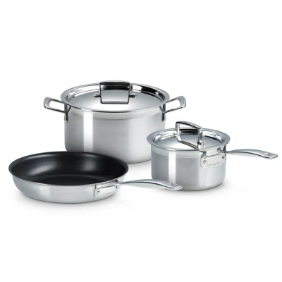 Image of Le Creuset Pan Set 3 ply Piece
