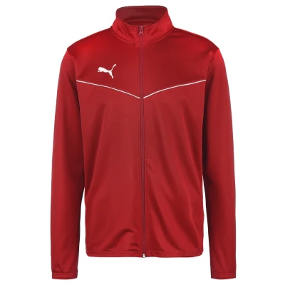 Image of puma Teamrise Training jacket red white, Men&#039;s, Size: 3XL, white