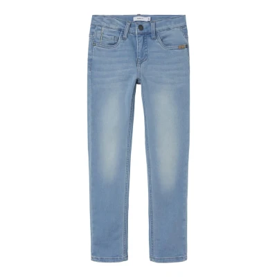 Image of Name it Nkmtheo PANT Jeans Skinny Fit for kids, Size: 1.5 2y, Light blue denim