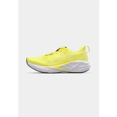 Image of Asics Novablast 5 Road running shoes, Men&#039;s, Size: 7, Citron/white shoes