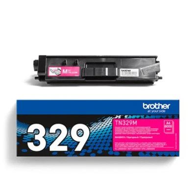Image of Brother TN 329M high capacity magenta toner (original Brother)