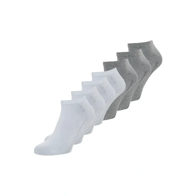 Image of camano SOFT Sneaker BOX 7 PACK Socks, Size: 2.5 5, White