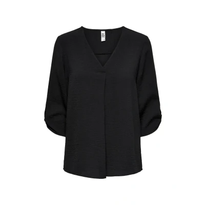 Image of JDY Jdydivya LIFE Blouse, Women&#039;s, Size: 6, Black
