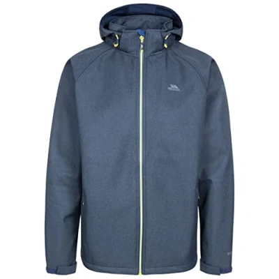 Image of Trespass Men&#039;s Maverick Waterproof Softshell Jacket With Adjustable Zip Off Hood
