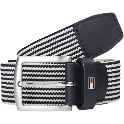 Image of Tommy Hilfiger Denton Belt, Men&#039;s, Size: 40, Blue