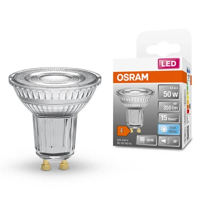 Image of Osram Led star par16 (50) 36 4.3w/840 230v gu10 fs1 4058075112582