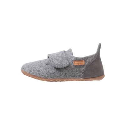 Image of Bisgaard Unisex Baby Casual Wool Slippers, gray, 6.5 UK Child
