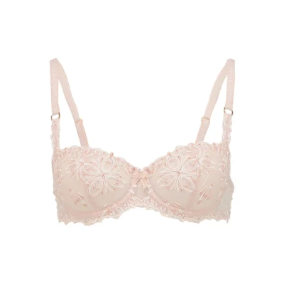 Image of Chantelle Champs Elysees AUSSENTRÄGER Balconette bra, Women&#039;s, Size: 32B, Dune
