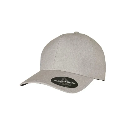 Image of Flexfit Delta Carbon Cap, Men&#039;s, Size: L/XL, Melange silver