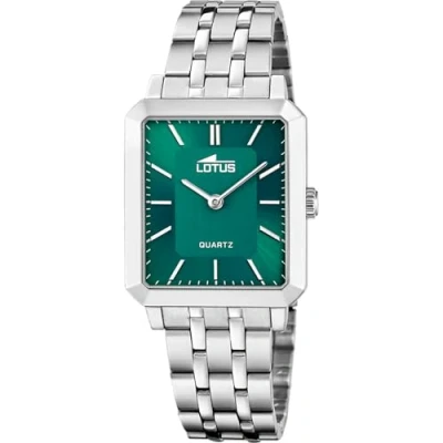 Image of Lotus Dress Watch 18980/4, Green, bracelet