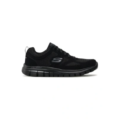 Image of Skechers Sport Burns Trainers black, Men&#039;s, Size: 10.5, Black Textile