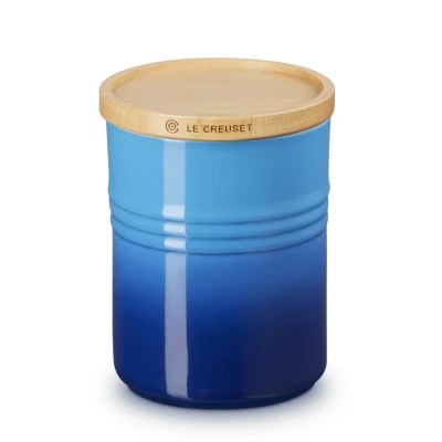 Image of Le Creuset Storage Jar Azure ø 10 cm / 540 ml