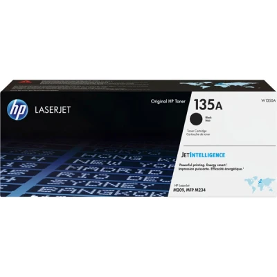 Image of HP W1350A 135A Original LaserJet Toner Cartridge, Black, Single Pack, Standard