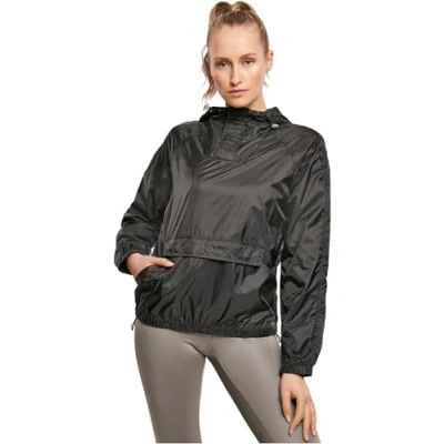 Image of Urban Classics Windbreaker, Women&#039;s, Size: Small, Schwarz