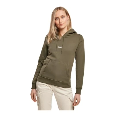Image of Mister Tee Wings Hoodie, Women&#039;s, Size: Small, Olive