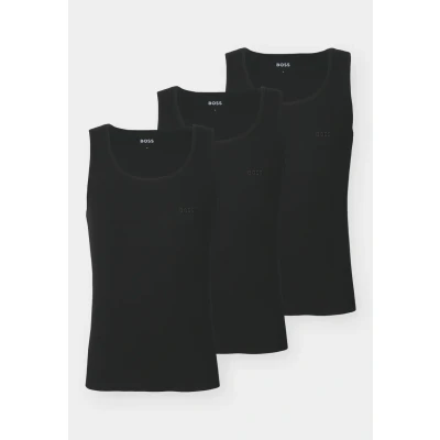 Image of BOSS Tanktop Classic 3 PACK Undershirt, Men&#039;s, Size: Small, Black